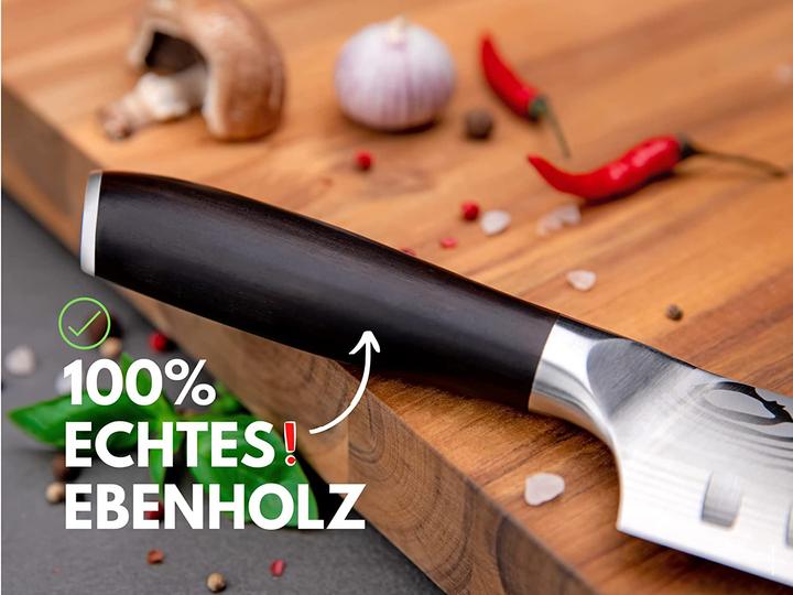 Actual product image Hannah's Homebrand sharp kitchen knife 18 cm blade (18 cm)