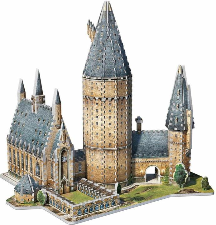 Actual product image Wrebbit 3D Hogwarts Great Hall (850 pieces)