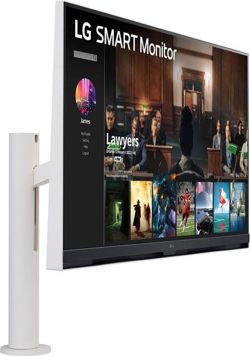Immagine prodotto LG Monitor Smart 32SQ780S-W (3840 x 2160 pixel, 32")