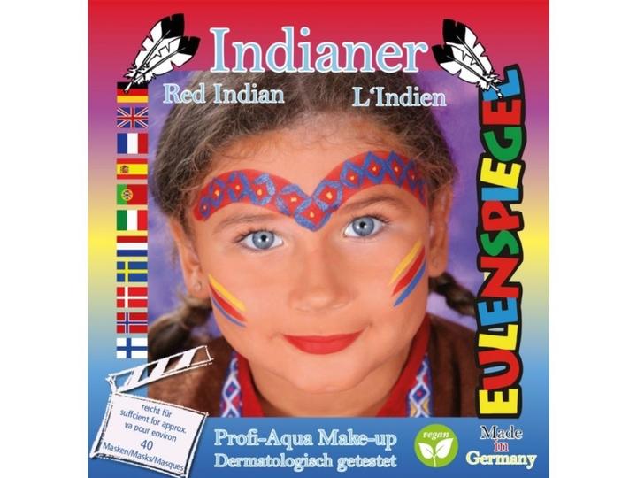 Actual product image Eulenspiegel Indian makeup set