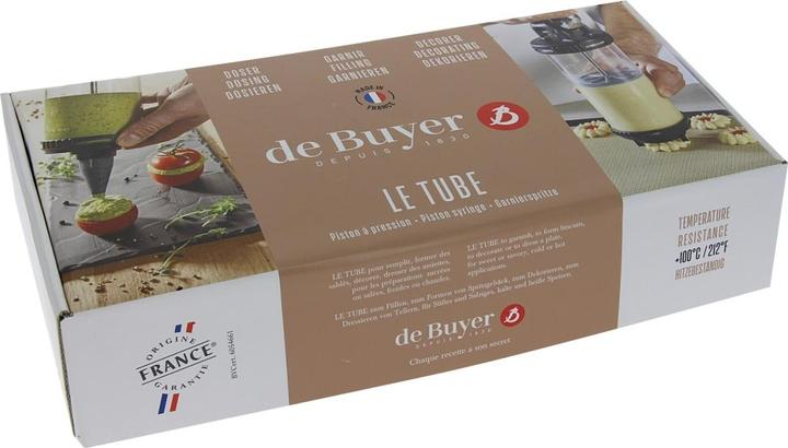 Actual product image de Buyer LE TUBE NEW VERSION 2019 (Garnishing syringe, 750 ml)