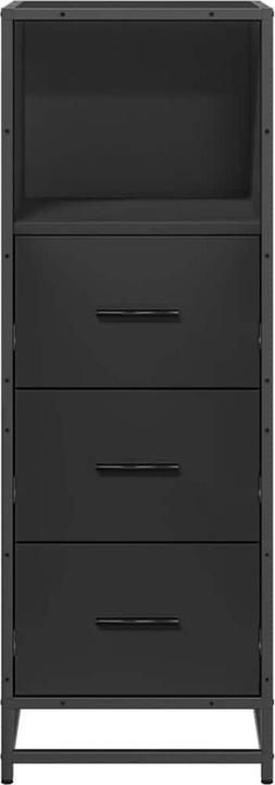 Actual product image VidaXL Bathroom cabinet black 35x37.5x100 cm wood-based material