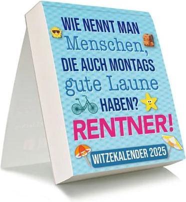 Produktbild Rentnerwitze Abreisskalalender 2025 (15 x 18 cm, Kein Einband, Deutsch)