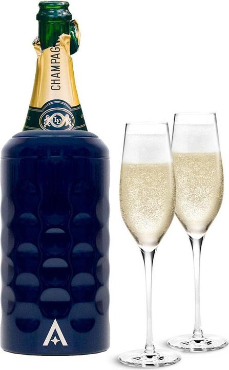 Actual product image Uberstar Champagne & wine bottle cooler blue