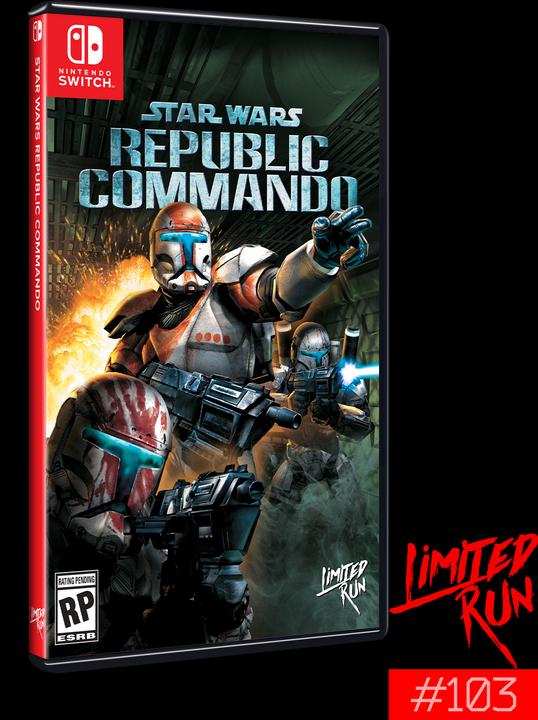 Produktbild Limited Run Wars: Republic Commando ( #103) (Import) LR103CVR Schwarz (Switch, EN)