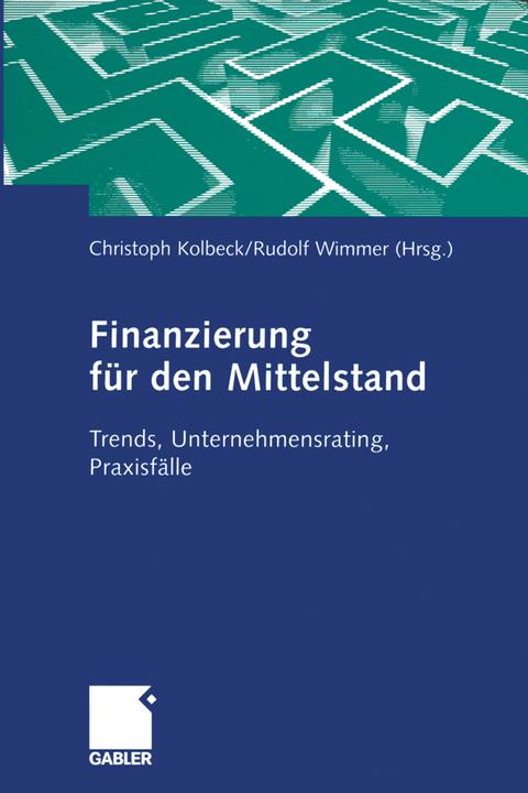 Energy Label Finanzierung für den Mittelstand (Rudolph Wimmer, Christoph Kolbeck, 2014)