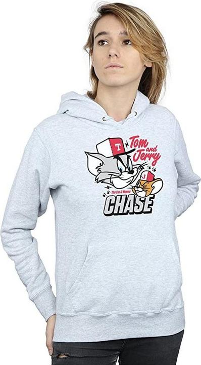 Produktbild Tom & Jerry Katze & Maus Chase Heather Hoodie (M)