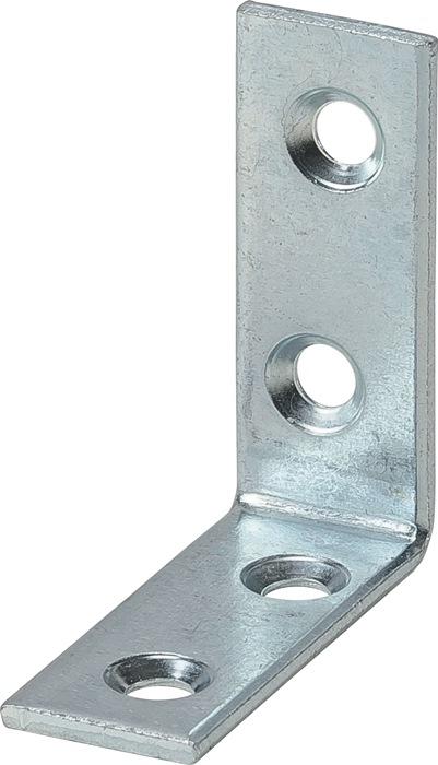 Image du produit Vormann Équerre de chaise longueur 60 x 60 mm largeur 18 mm épaisseur 2 mm acier zingué bleu (100 pcs)