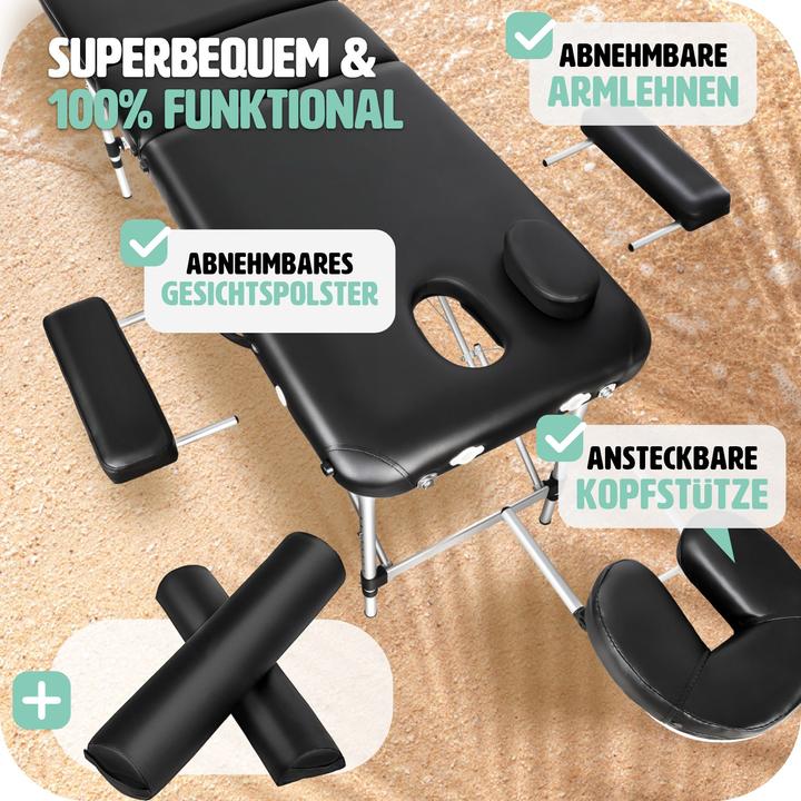 Produktbild tectake 2 Zonen Massageliege