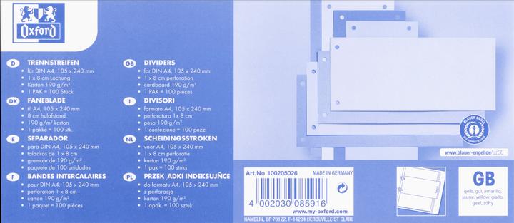 Actual product image Oxford Trennstreifen