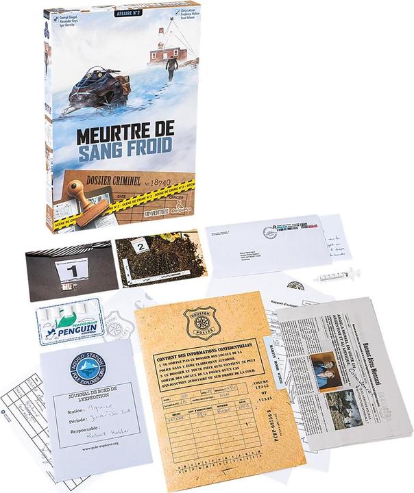 Actual product image Origames Meutre De Sang Froid f (French)