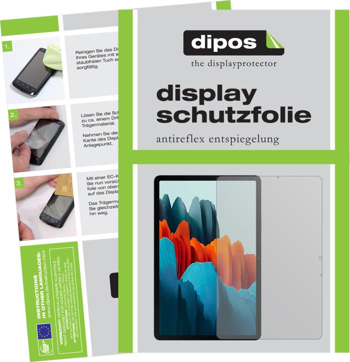 Produktbild Dipos Displayschutzfolie Antireflex (2 Stück, Galaxy Tab S7 11.0")