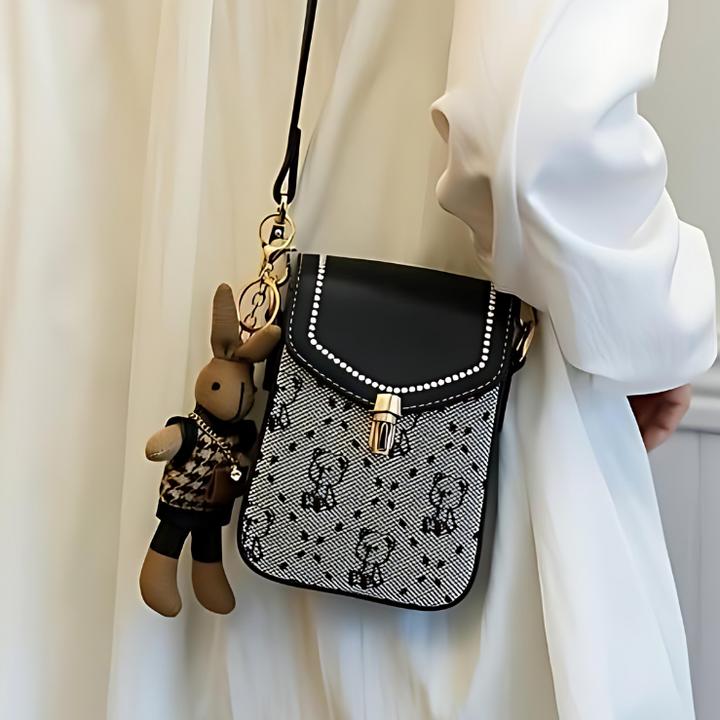 Image du produit Milkii Sac avec peluche, noir