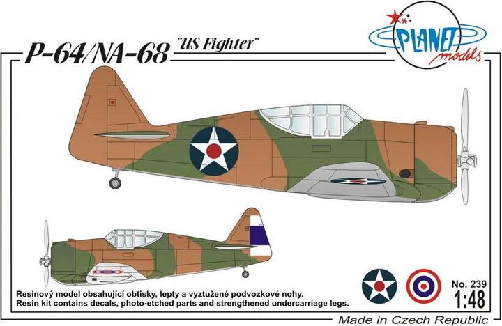 Immagine prodotto Planet Models P-64/NA-68 "US Fighter