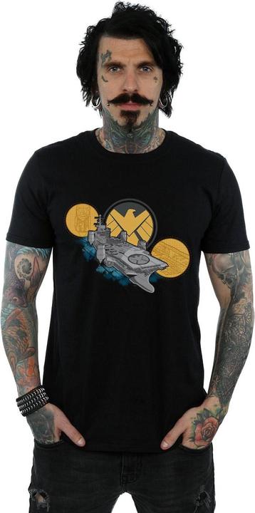 Produktbild S.H.I.E.L.D. Hellicarrier TShirt (S)
