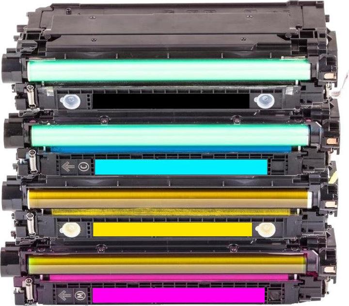 Actual product image Hermex Compatible Toner XL for HP Color LaserJet Enterprise Flow MFP M577c (M, FC, Y, C)