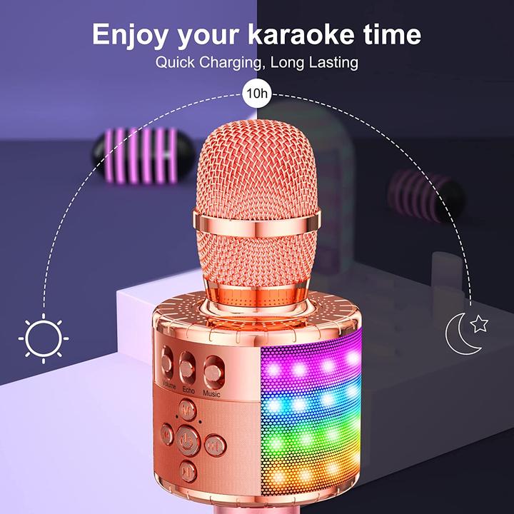 Image du produit Bonaok Microphone de karaoké