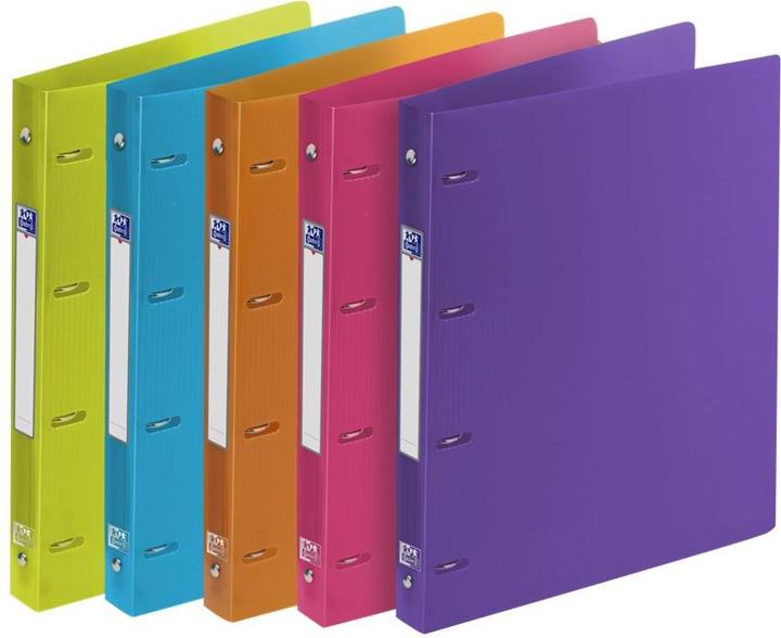 Immagine prodotto Elba Raccoglitore ad anelli "School Life", DIN A4 XL, 4 anelli, larghezza dorso PP: 30 mm, in plastica (A4, 30 mm, 20 Pezzo/i)