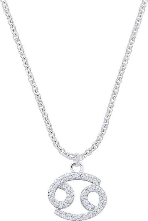 Produktbild Candy Halskette Sternzeichen Krebs, 925 Sterling Silber (925 Sterling Silber, 42 - 45 cm)