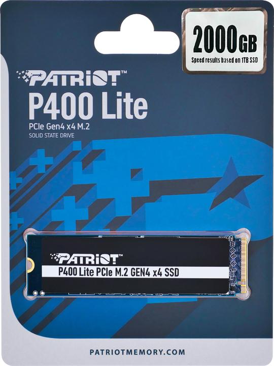 Image du produit Patriot P400 Lite (2000 Go, M.2 2280)