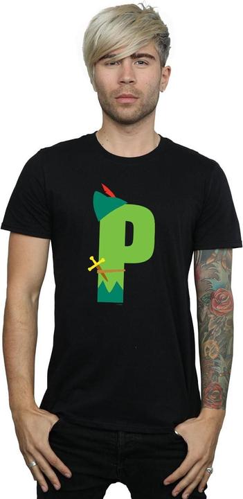 Immagine prodotto Disney Alphabet P Is For Peter Pan Maglietta Uomo (XXL)