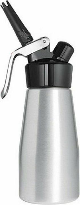 ISI Desert Whip Flasche edelstahl Gebürstet-Kopf SCHWARZ 0,5 Liter (0.50 l)