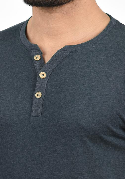 Immagine prodotto Solid Volker T-Shirt A Maniche Corte Maglietta Da Uomo Con Collo Grandad (3XL)