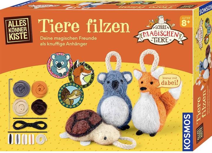 Actual product image Kosmos The school of magical animals - felting animals