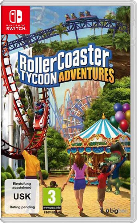 Produktbild Atari Rollercoaster Tycoon Adventures (Switch, Multilingual)