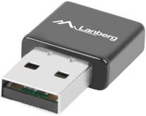 Lanberg NC-0300-WI Netzwerkkarte 2400 Mbit/s (USB)