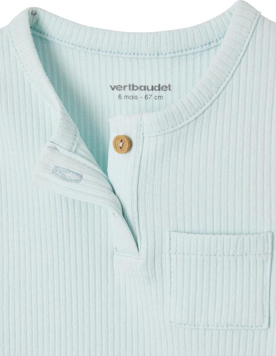 Produktbild Vertbaudet Geripptes Baby Top Oeko-Tex (80)