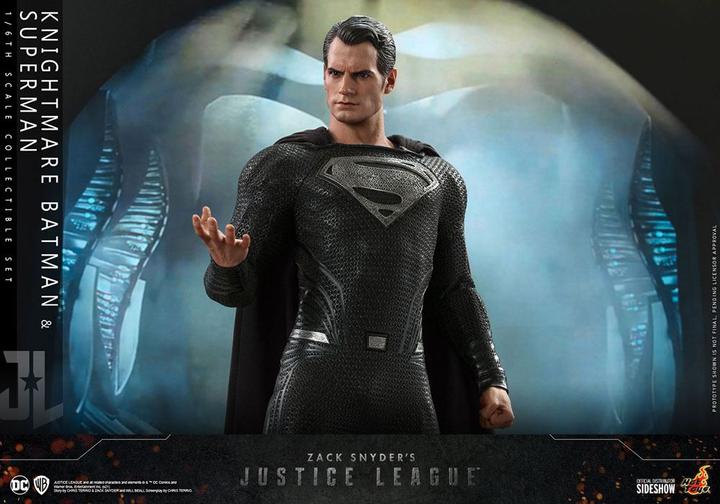 Actual product image Hot Toys Zack Snyder's Justice League "Knightmare Batman & Superman" 1/6 Scale Figure Set