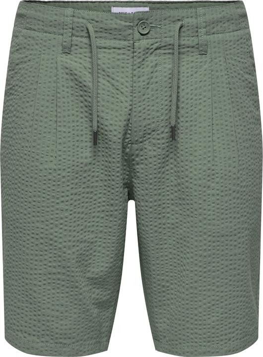 Only & Sons Onsleo Life 0009 Seersucker Shorts Noos