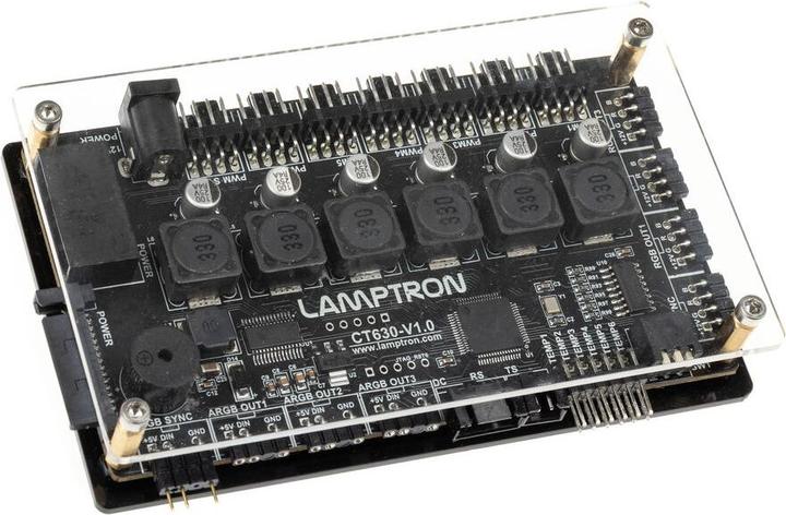 Actual product image Lamptron CT625 All-In-One Controller, 6x IPS - schwarz