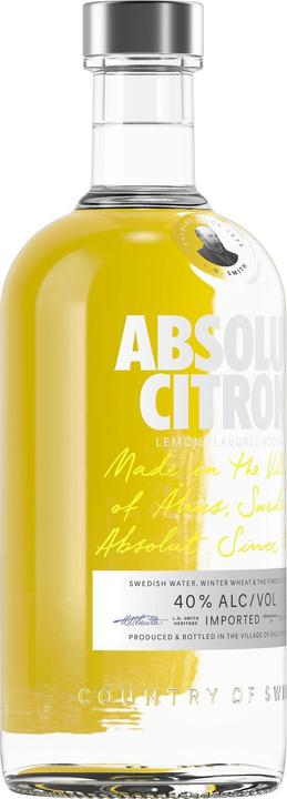 Absolut Vodka Citron (1 x 70 cl)