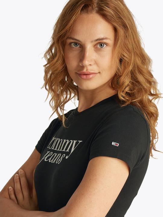 Produktbild Tommy Jeans Tjw Slim Essential Logo Tee Ext (M)