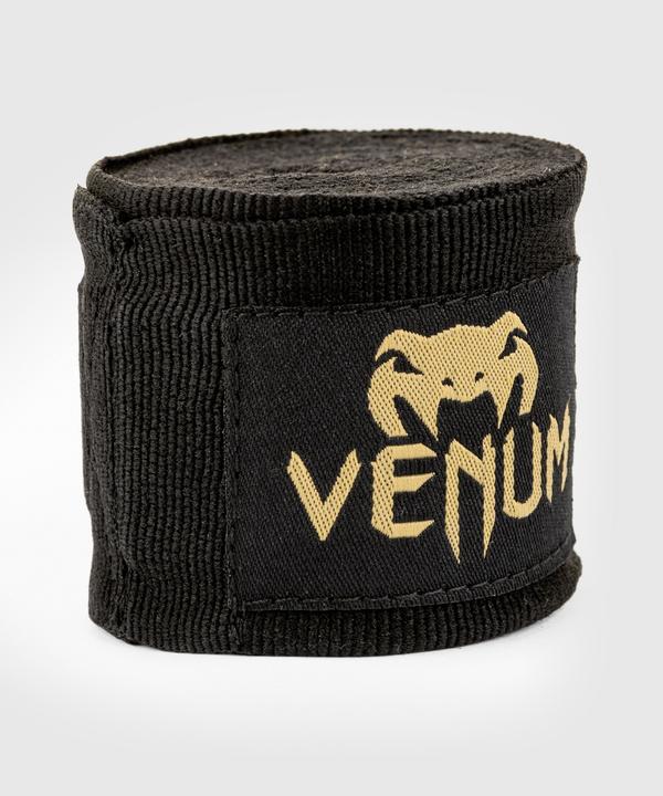 Image du produit Venum Bandelettes de boxe Kontact - 2,5m - Noir/Or (Taille unique)