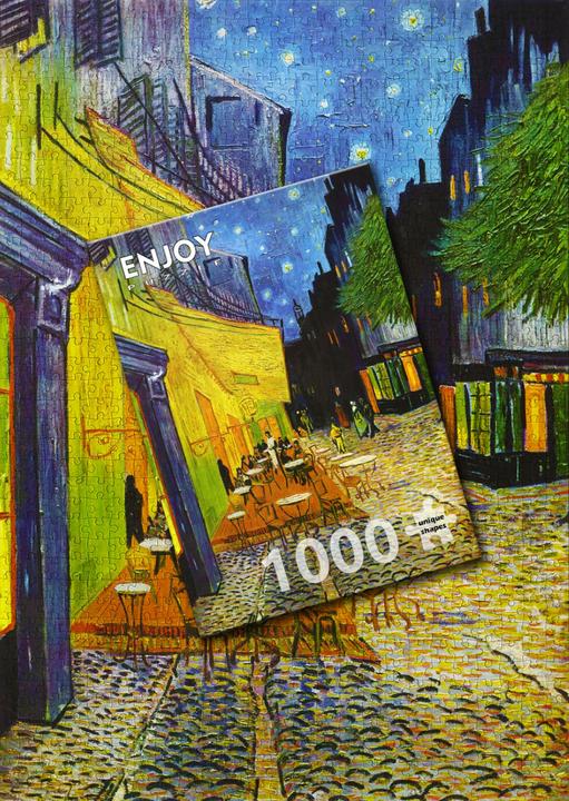 Produktbild Enjoy Puzzle ENJOY-1101 - Vincent Van Gogh: Cafe-Terrasse bei Nacht, Puzzle, 1000 Teile (1000 Teile)