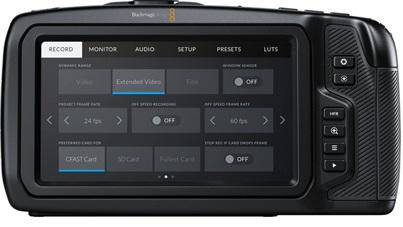 Actual product image Blackmagic Pocket Cinema Camera 6K (21.20 Mpx, 50p)
