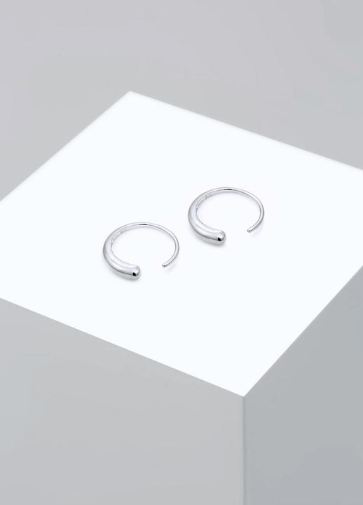 Produktbild Elli Creolen Geo Basic Offen (925 Silber)