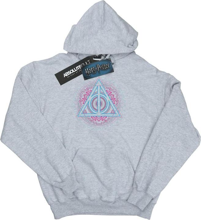 Neon Deathly Hallows Kapuzenpullover Mädchen