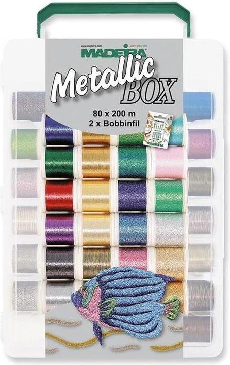 Actual product image Madeira Metallic sewing and embroidery thread (200 m)