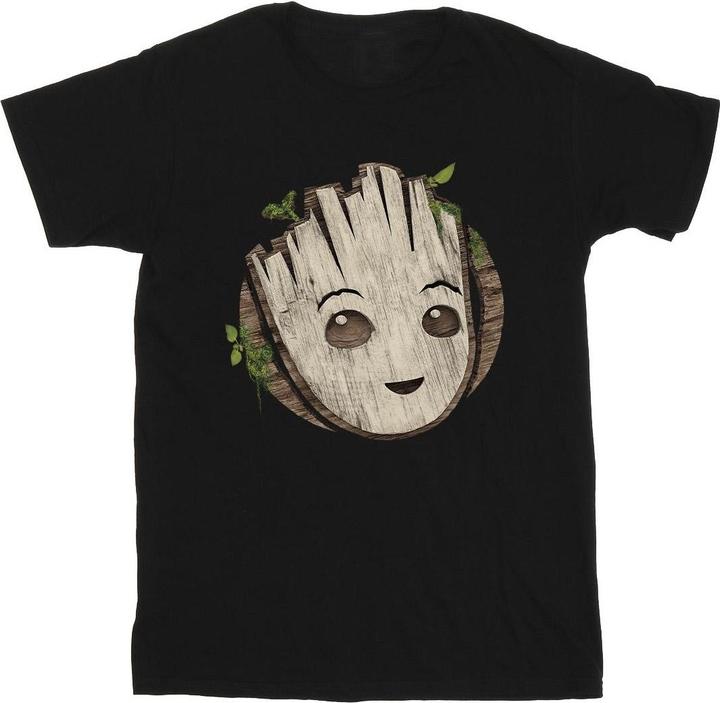 Produktbild I Am Groot Wooden Head TShirt (L)