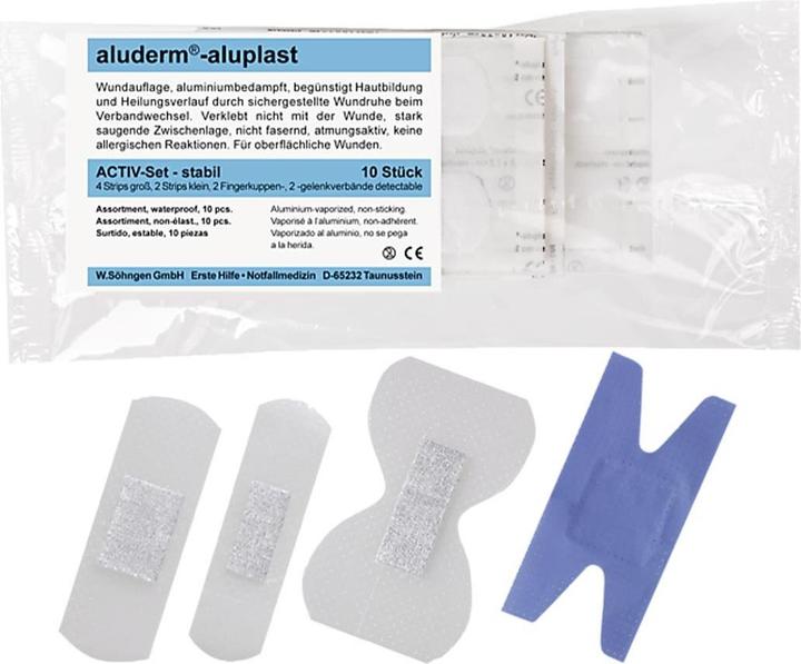 Produktbild Aluderm ® Wundpflaster Activ stabil aluplast 10 St./Pack. (10 x)