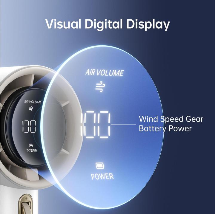 Image du produit Jisulife Handheld Fan Pro1 (FA53 ABS version) white