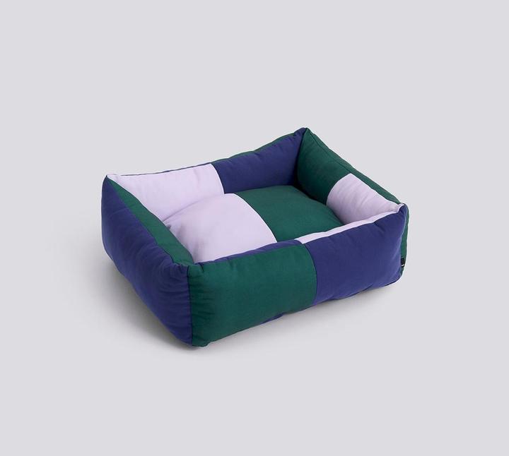 Actual product image HAY - Dogs Bed Small (Green, Lavender & Blue) H21 x W52 x L60 (Dog)