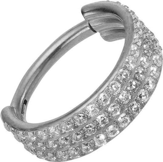 Image du produit Bijouteria Piercing d'oreille (Titane, Cristallin)