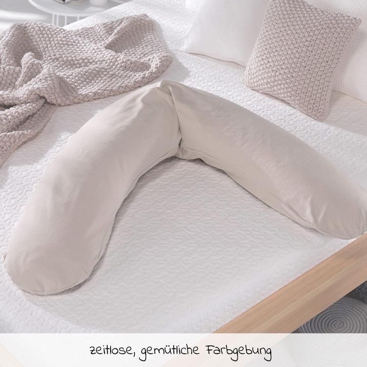 Produktbild Theraline Stillkissen "Das Original" mit Polyester Hohlfaser Füllung inkl. Bezug 190 cm (190 cm)