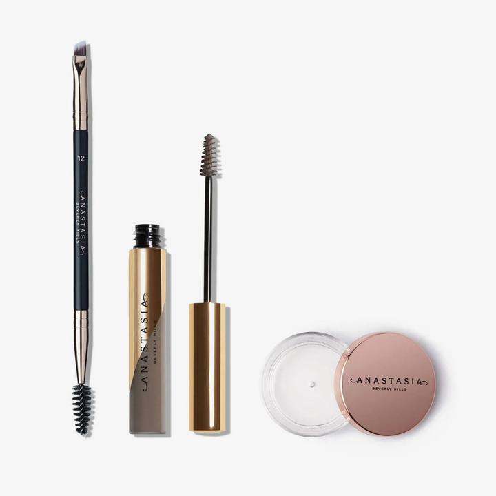 Immagine prodotto Anastasia Beverly Hills Kit sopracciglia piene e piumate - Marrone scuro (Dark Brown)