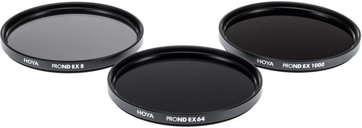 Hoya PRO ND EX Filter Kit 8/64/1000 (55 mm, ND- / Graufilter, 55 mm)